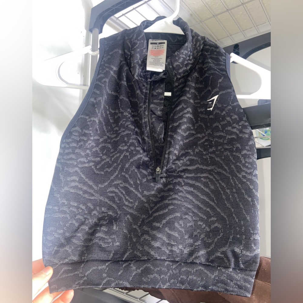 Gymshark adapt zip up crop